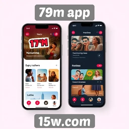Interface do 79m app é otimizada para usuários